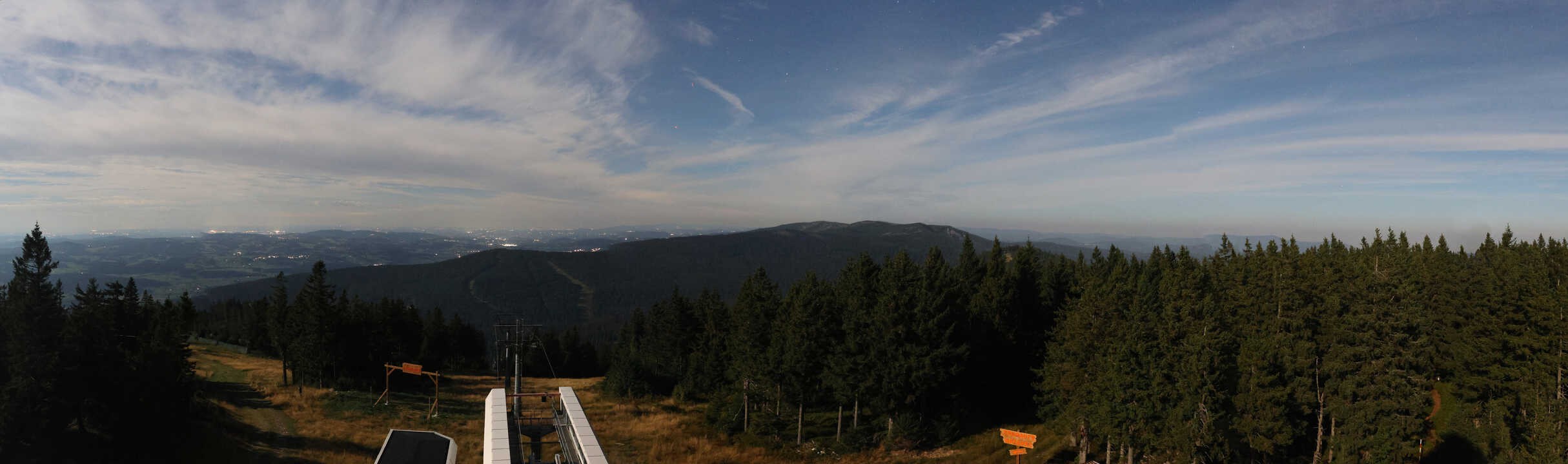 Archived image Webcam Hochficht Panorama