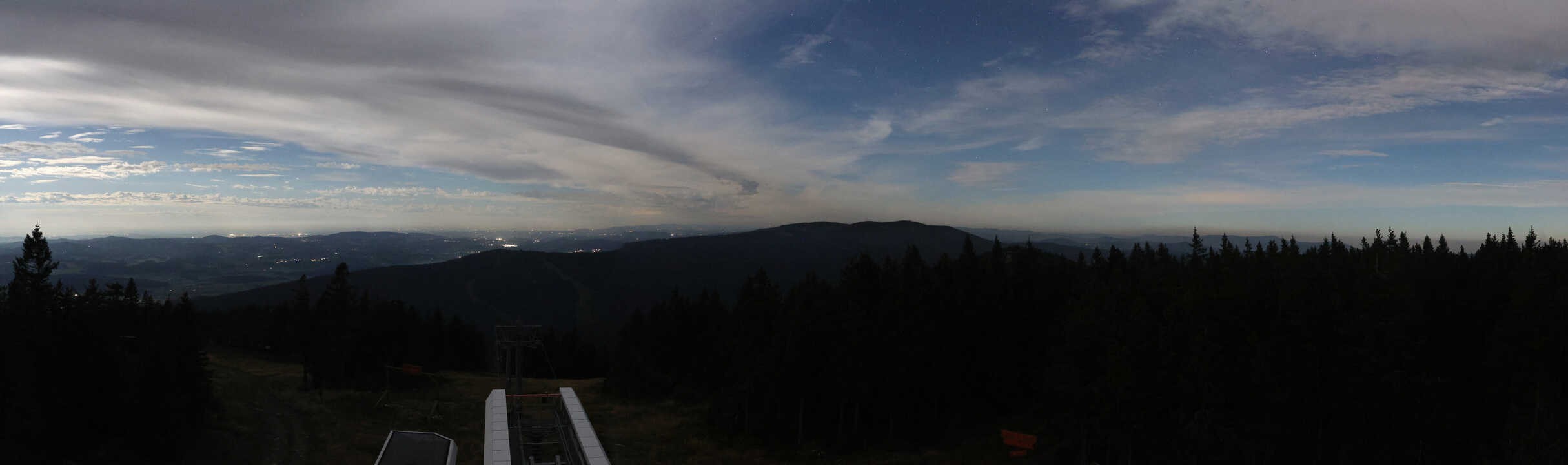 Archived image Webcam Hochficht Panorama