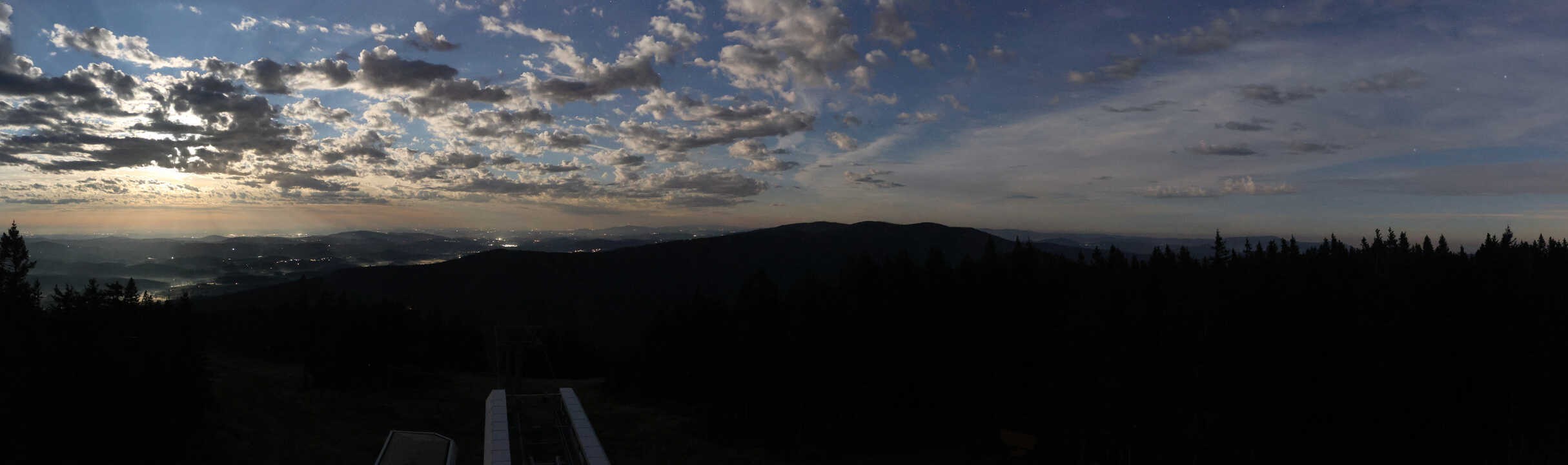 Archived image Webcam Hochficht Panorama