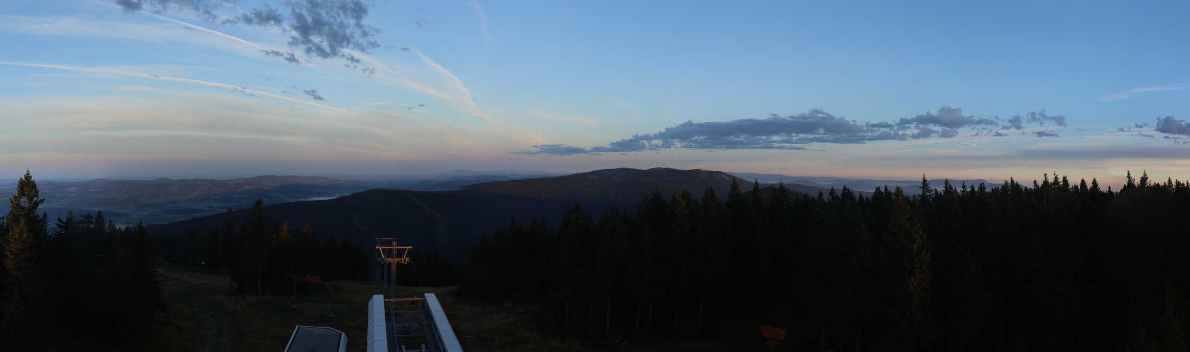 Archived image Webcam Hochficht Panorama