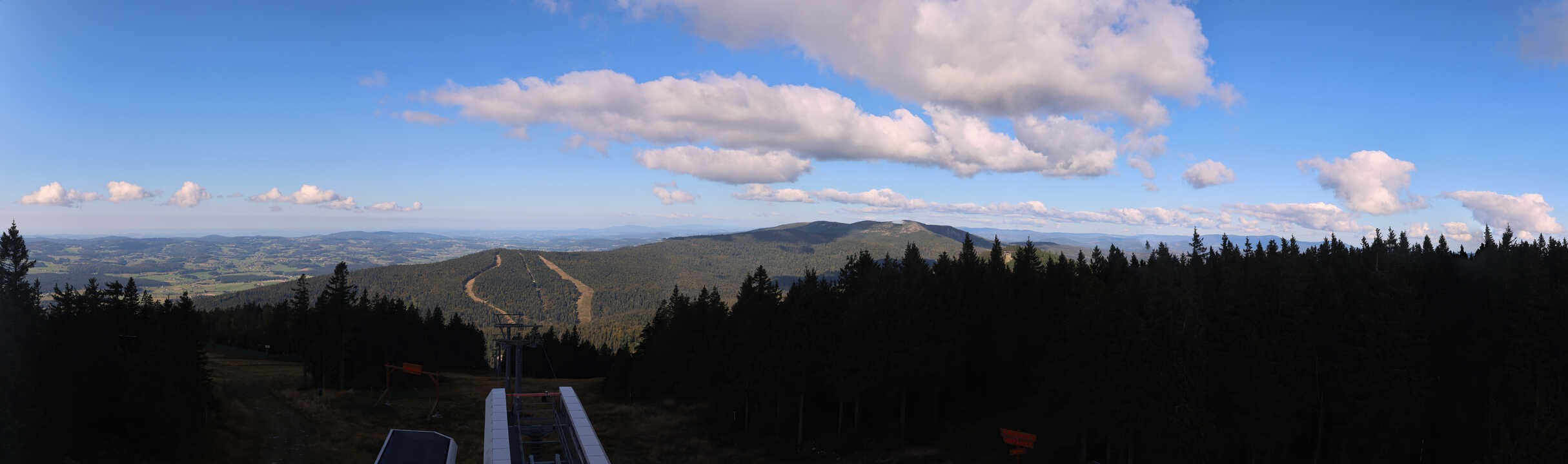 Archived image Webcam Hochficht Panorama