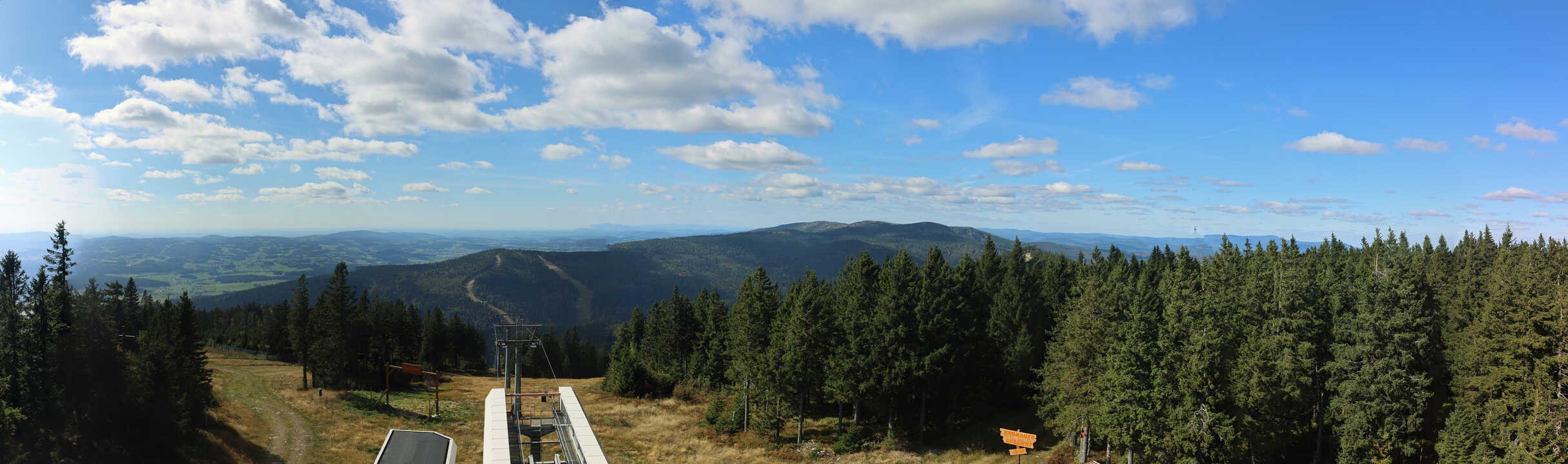 Archived image Webcam Hochficht Panorama