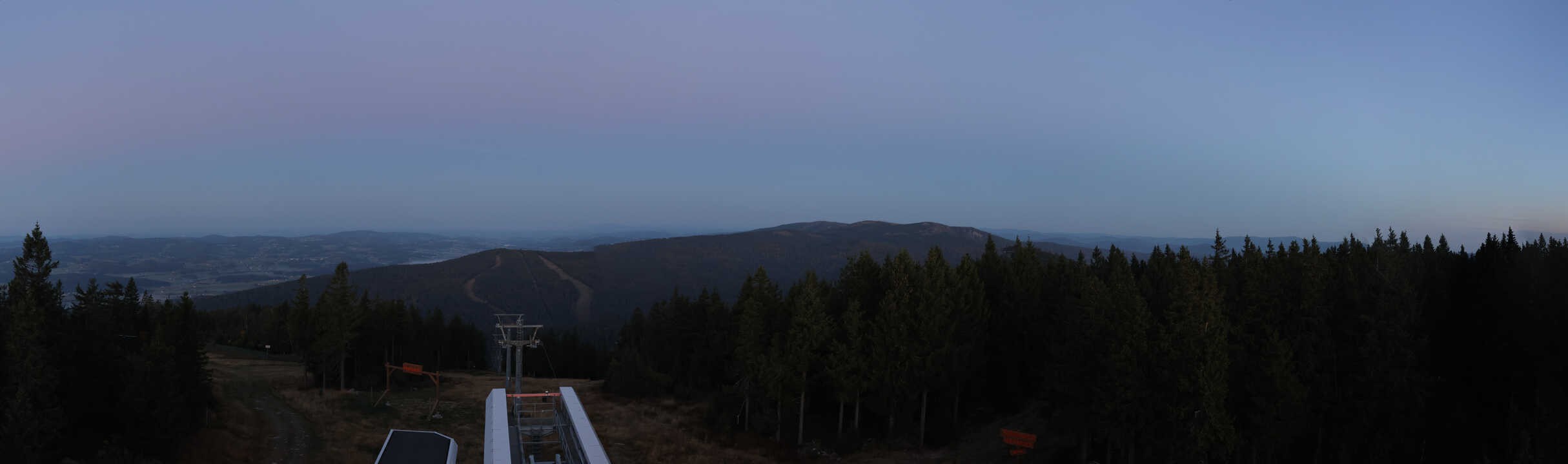 Archived image Webcam Hochficht Panorama