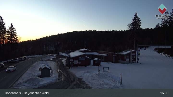 Archiv Foto Webcam Blick auf den Bretterschachten in Bodenmais