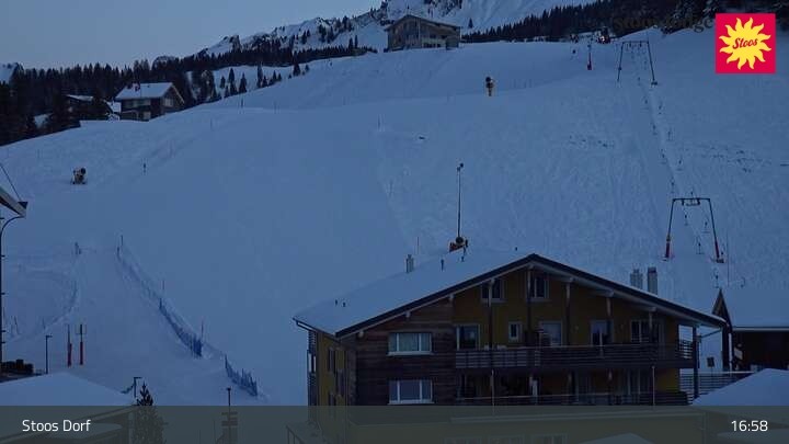 Archived image Webcam Stoos Village