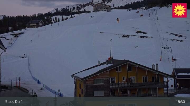 Archiv Foto Webcam Bergdorf Stoos