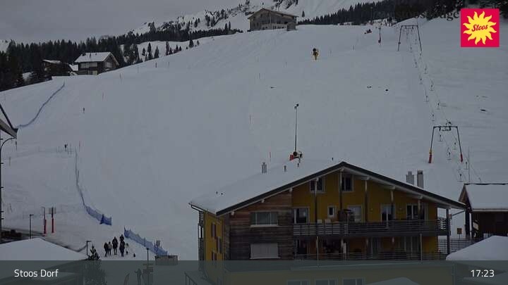 Archiv Foto Webcam Bergdorf Stoos