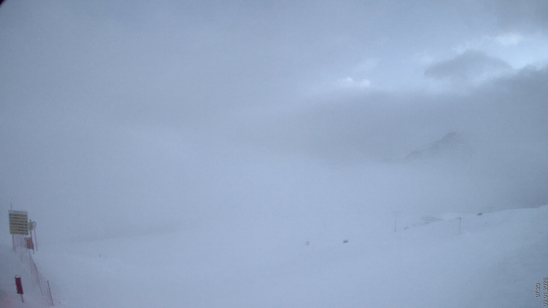 Archiv Foto Webcam Blick vom Rojen - Vinschgau