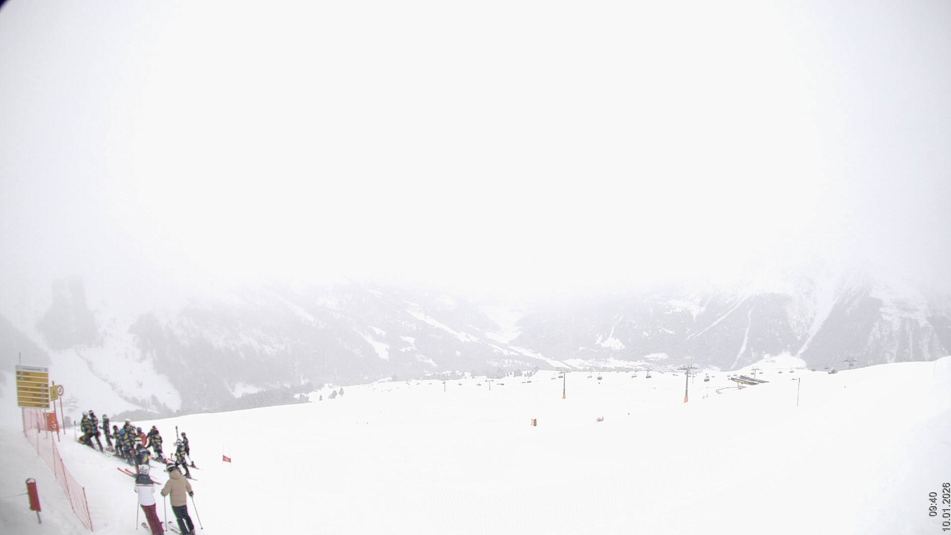 Archiv Foto Webcam Blick vom Rojen - Vinschgau