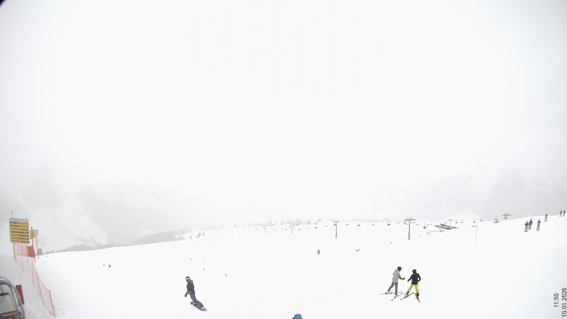 Archiv Foto Webcam Blick vom Rojen - Vinschgau