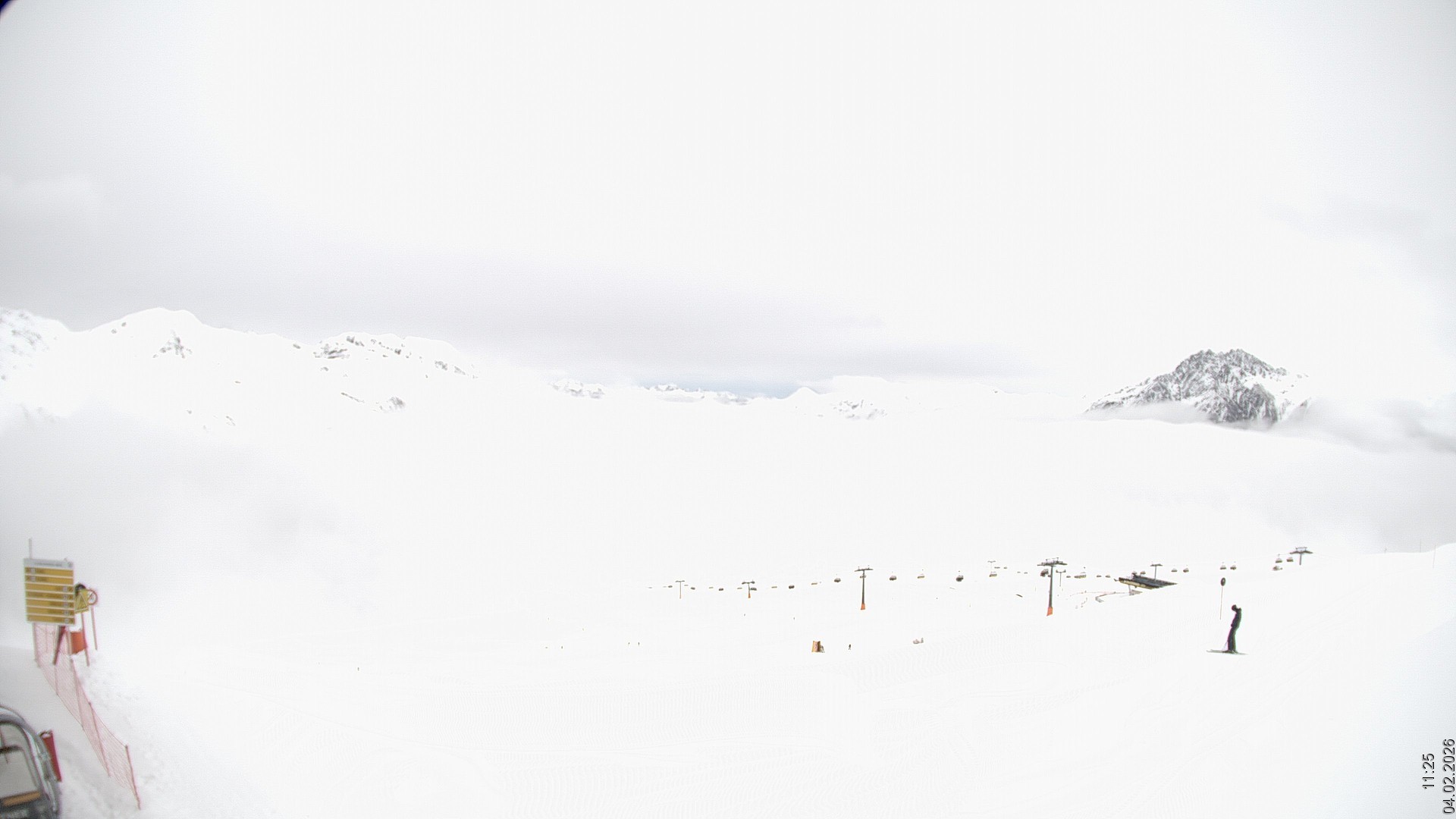 Archived image Webcam View Rojen Mountain, Vinschgau