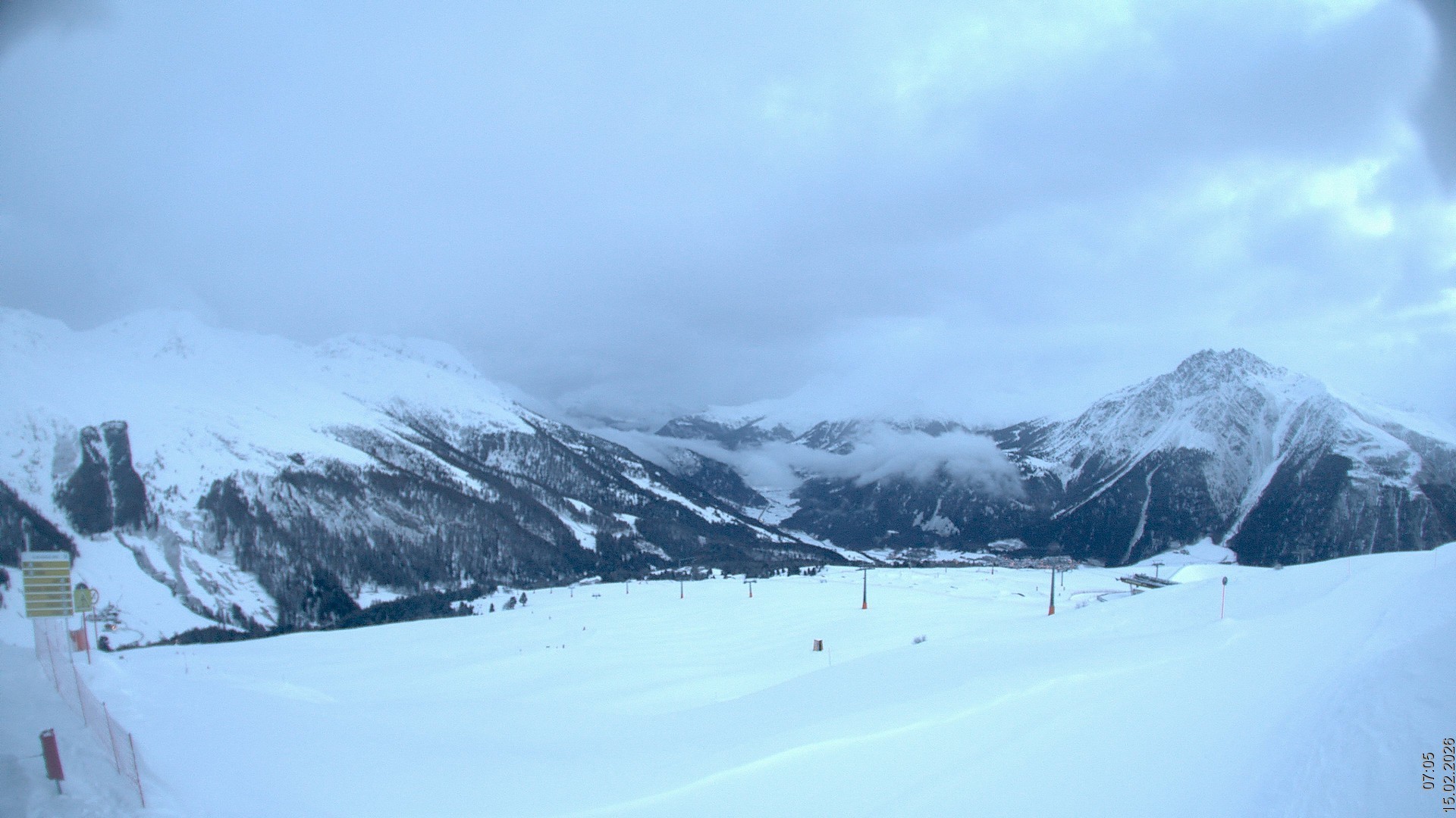 Archived image Webcam View Rojen Mountain, Vinschgau