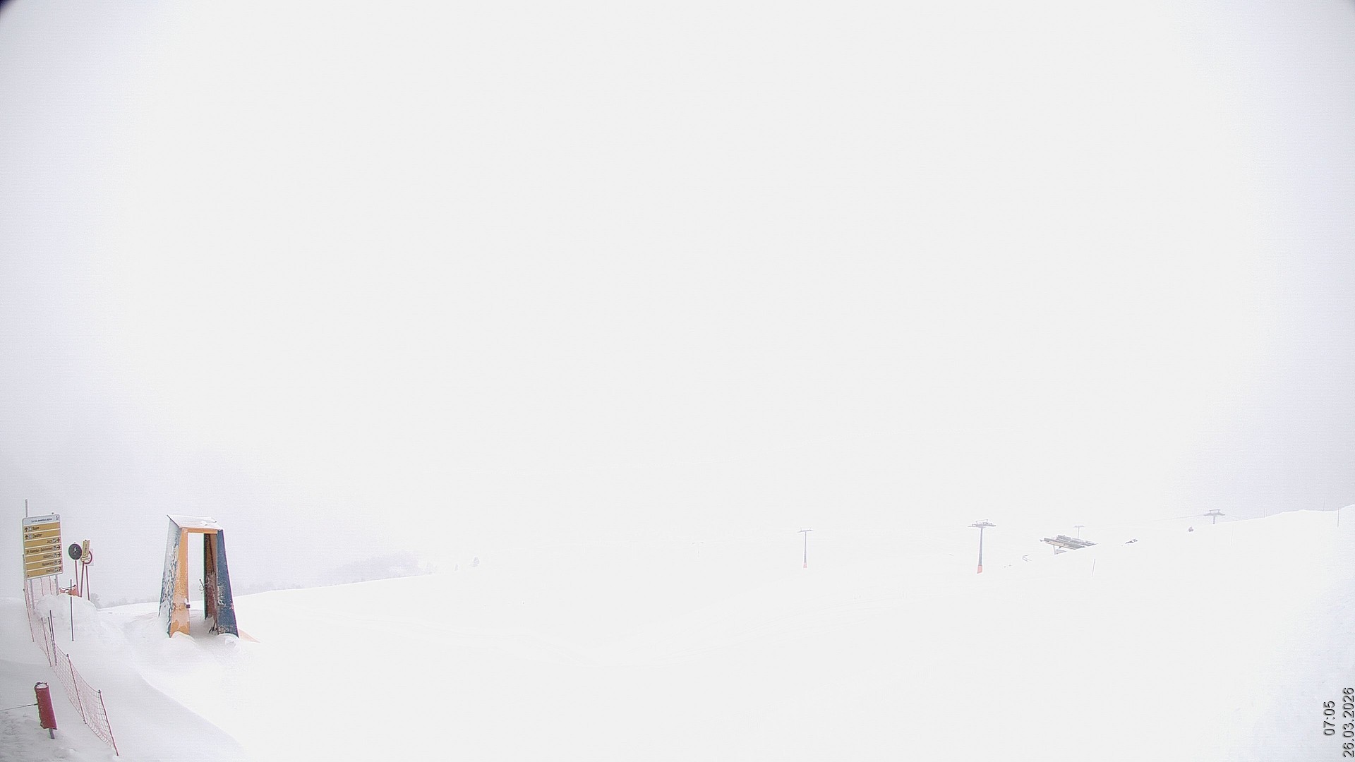 Archiv Foto Webcam Blick vom Rojen - Vinschgau