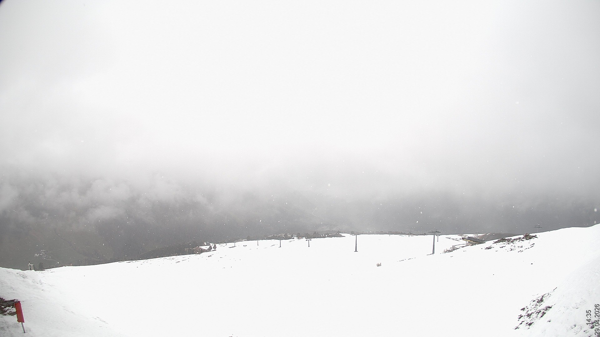 Archiv Foto Webcam Blick vom Rojen - Vinschgau