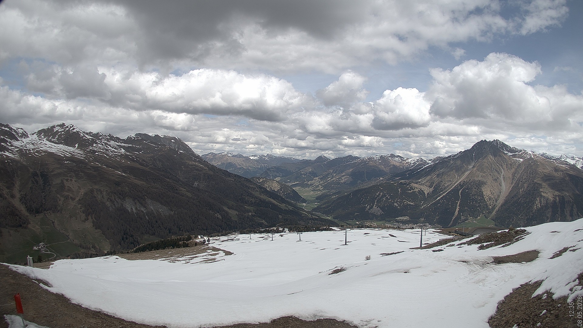 Archived image Webcam View Rojen Mountain, Vinschgau
