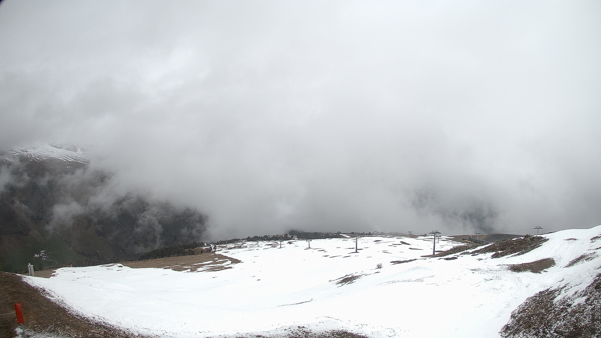 Archived image Webcam View Rojen Mountain, Vinschgau