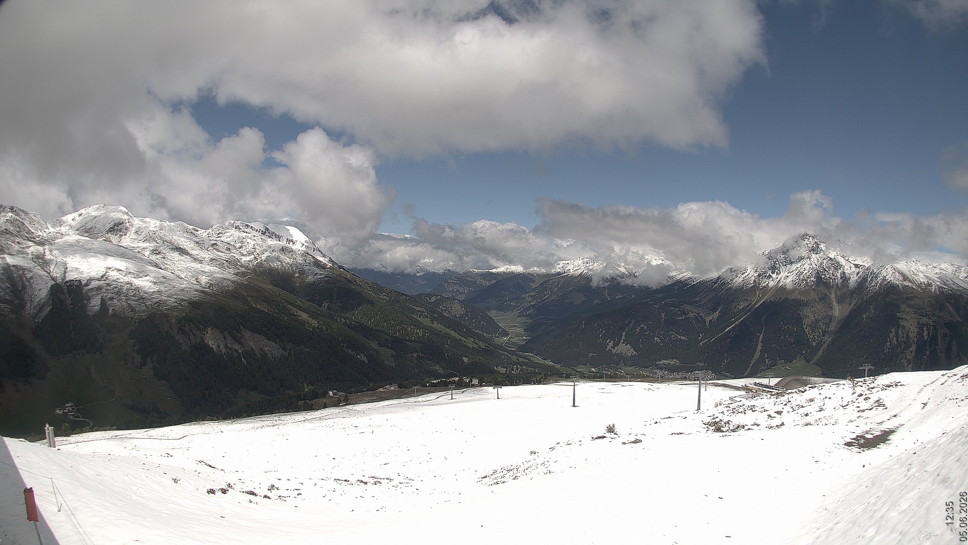 Archived image Webcam View Rojen Mountain, Vinschgau
