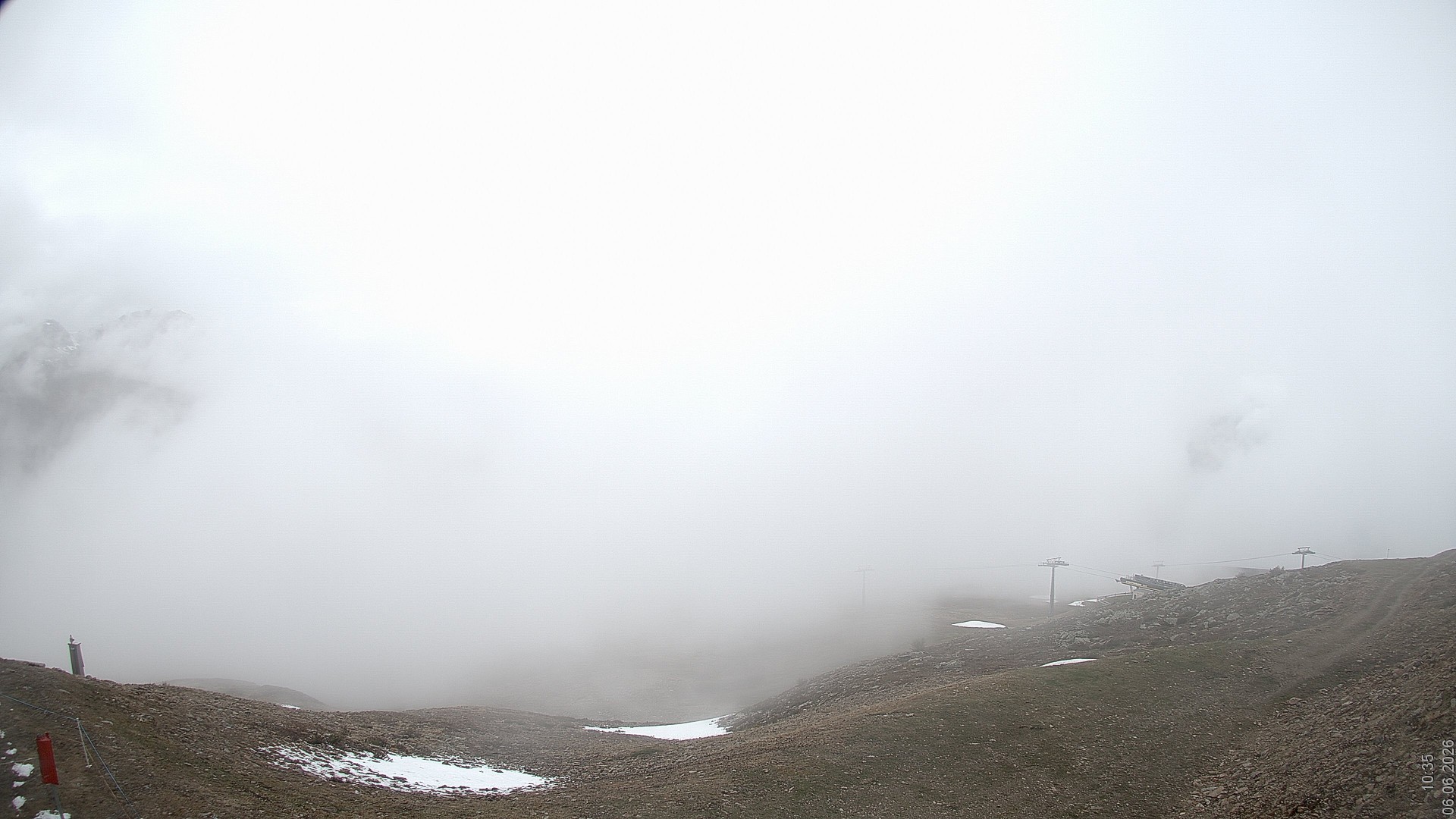 Archiv Foto Webcam Blick vom Rojen - Vinschgau