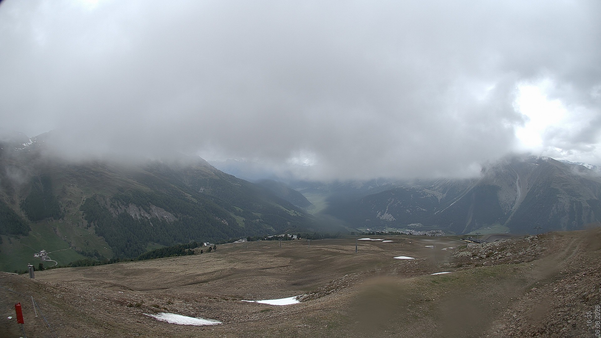 Archived image Webcam View Rojen Mountain, Vinschgau