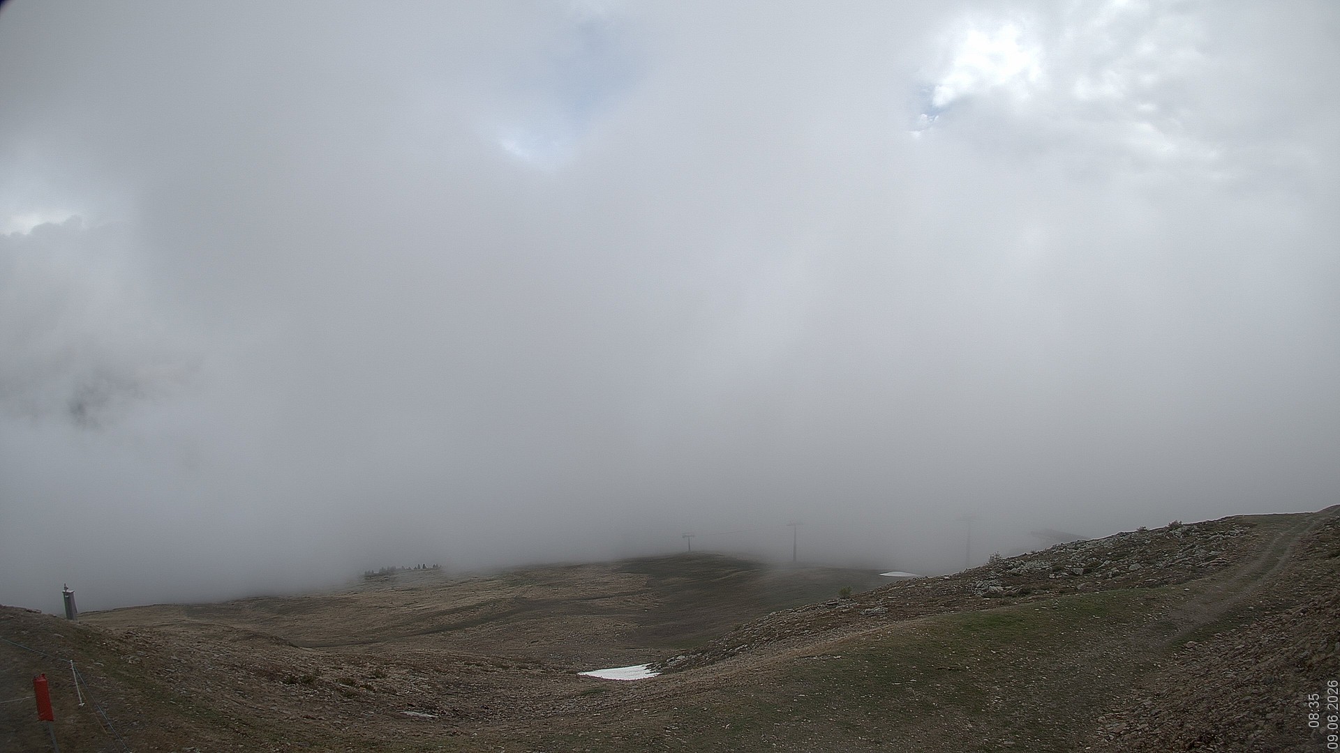 Archiv Foto Webcam Blick vom Rojen - Vinschgau