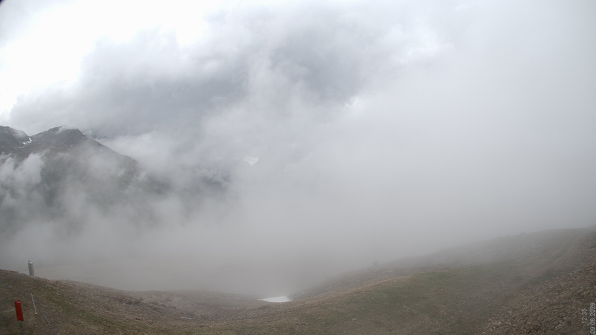 Archiv Foto Webcam Blick vom Rojen - Vinschgau