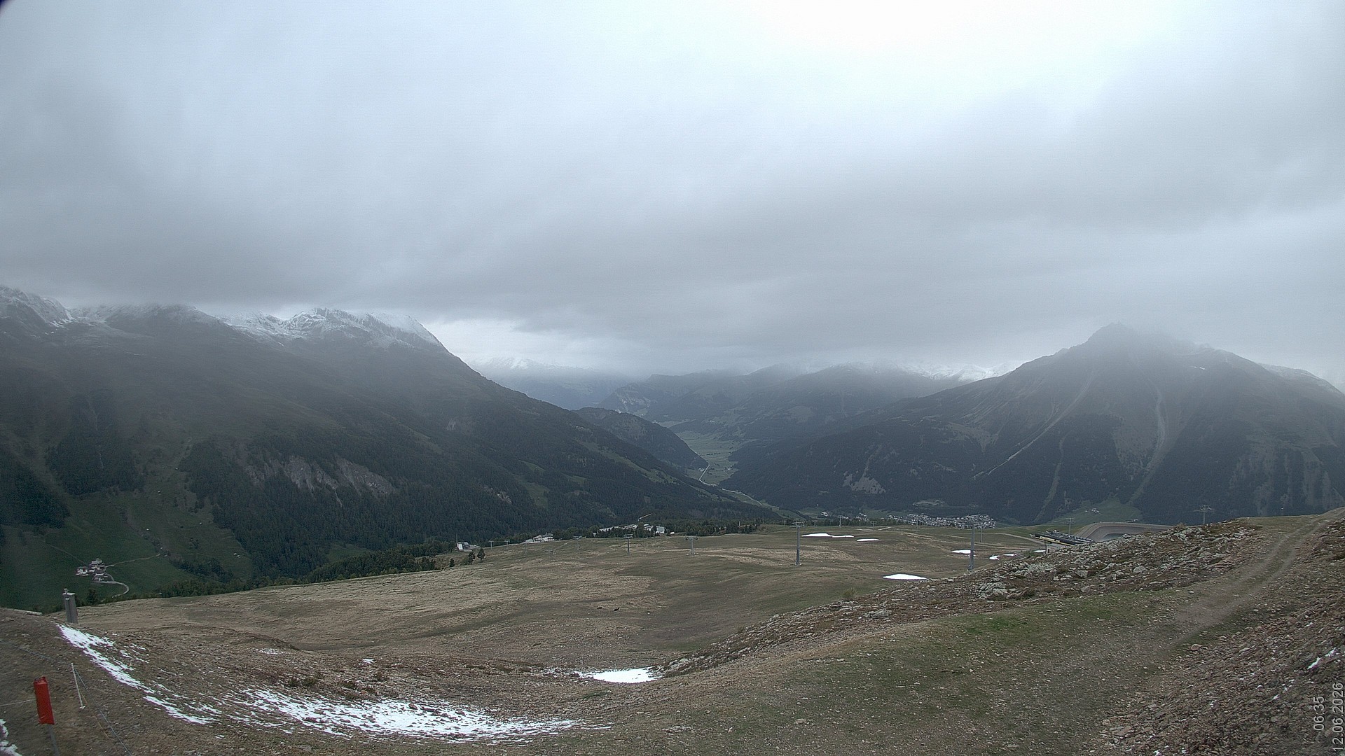 Archived image Webcam View Rojen Mountain, Vinschgau