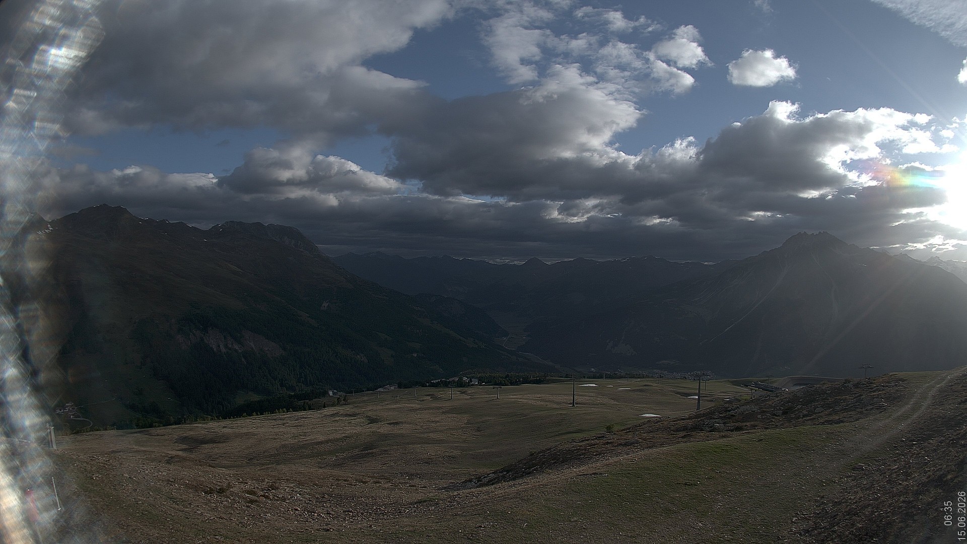Archived image Webcam View Rojen Mountain, Vinschgau