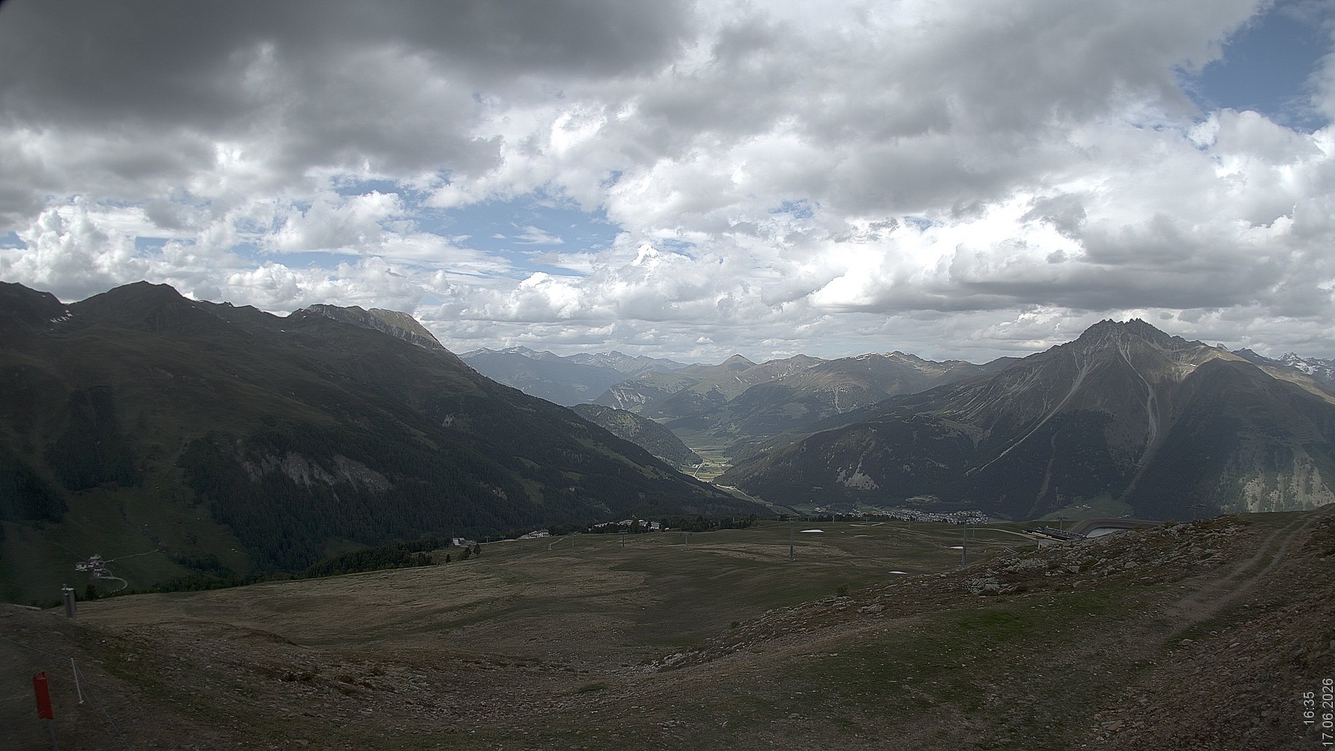 Archived image Webcam View Rojen Mountain, Vinschgau