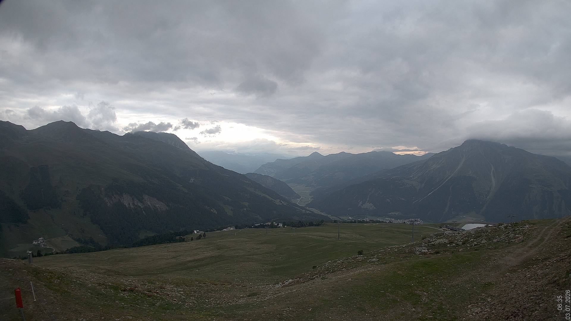 Archived image Webcam View Rojen Mountain, Vinschgau