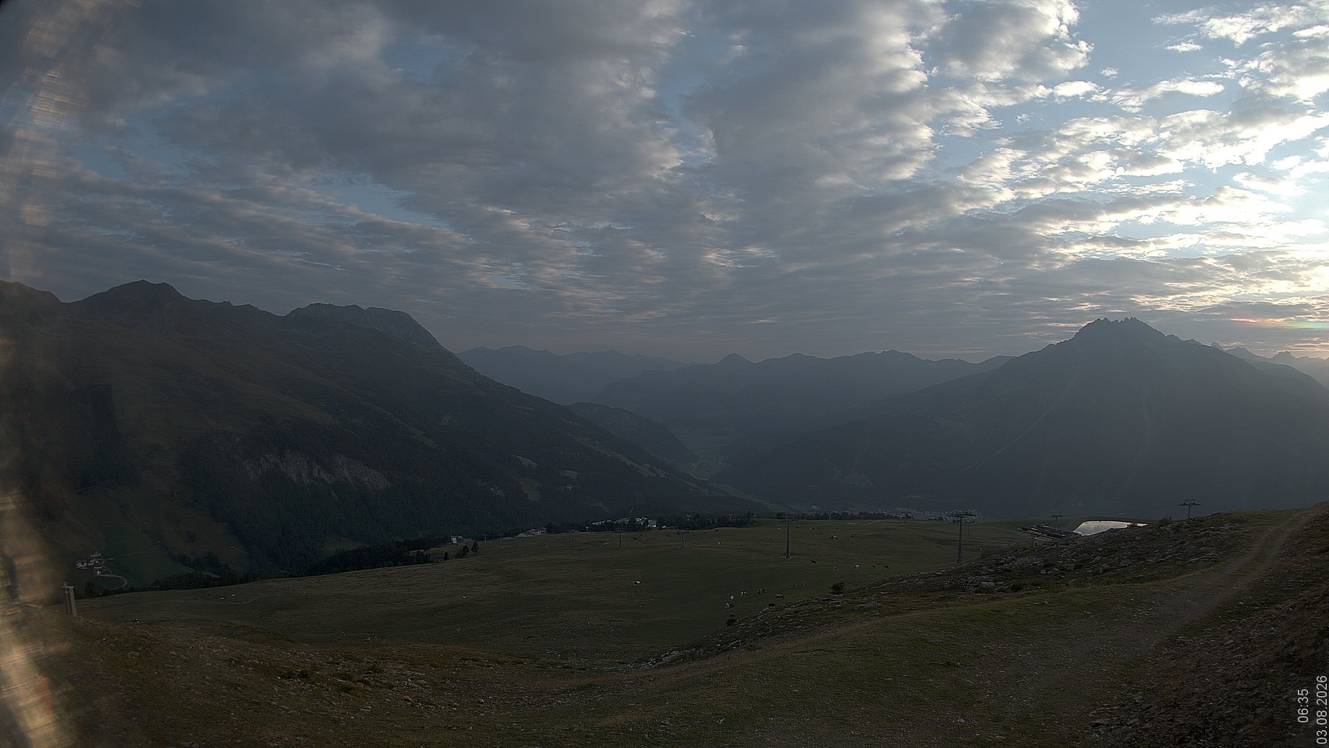 Archived image Webcam View Rojen Mountain, Vinschgau