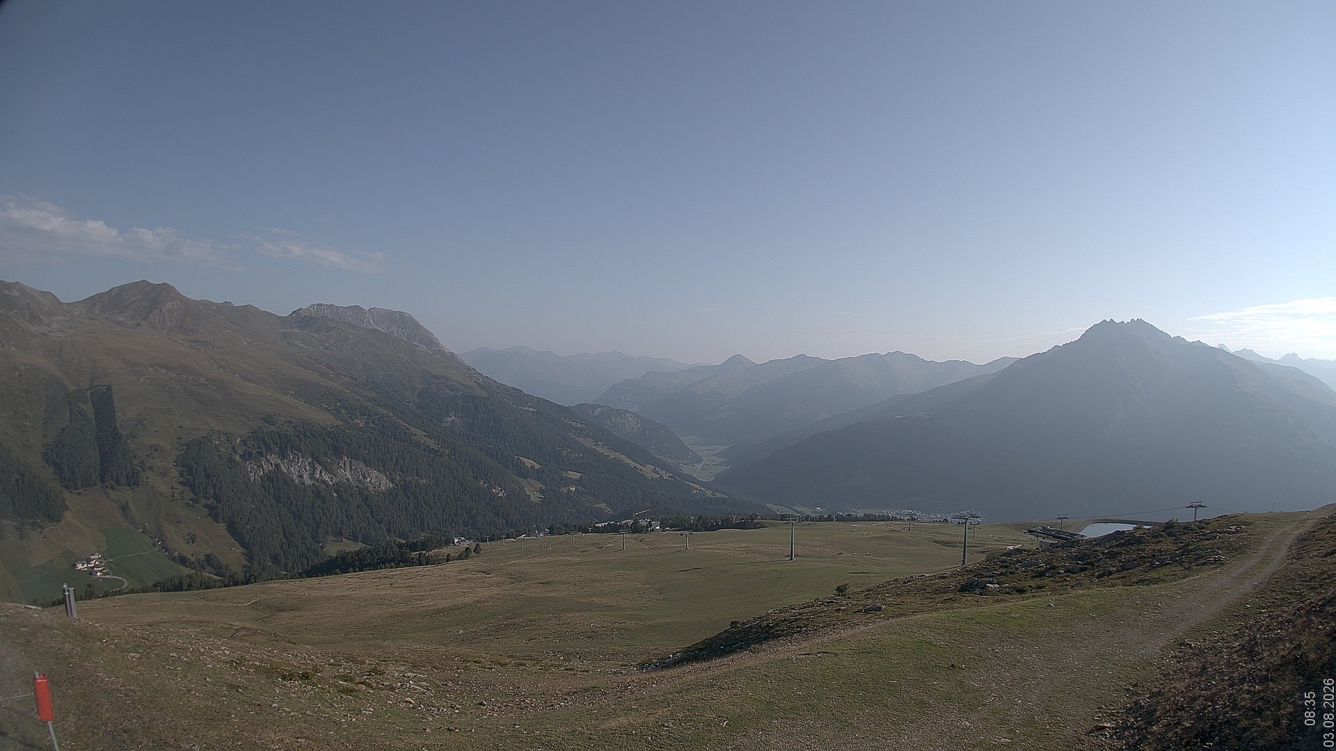 Archived image Webcam View Rojen Mountain, Vinschgau