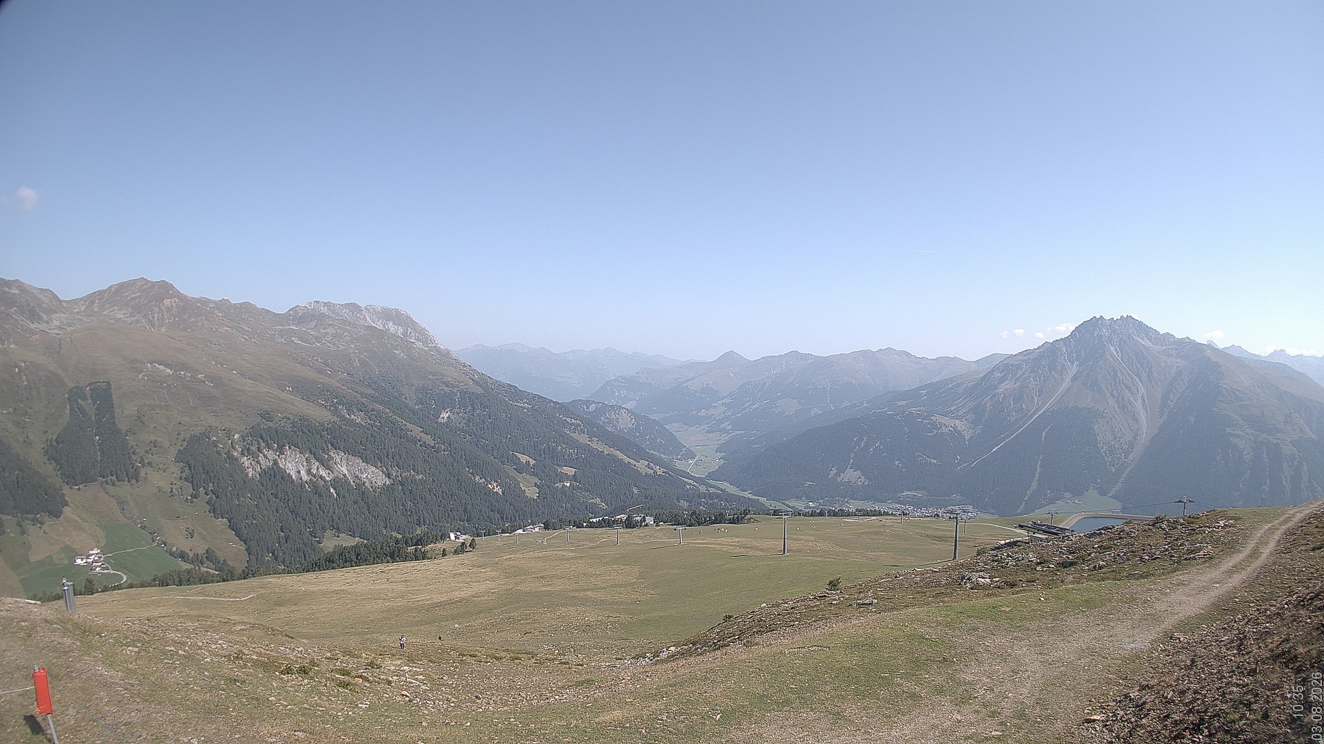 Archived image Webcam View Rojen Mountain, Vinschgau