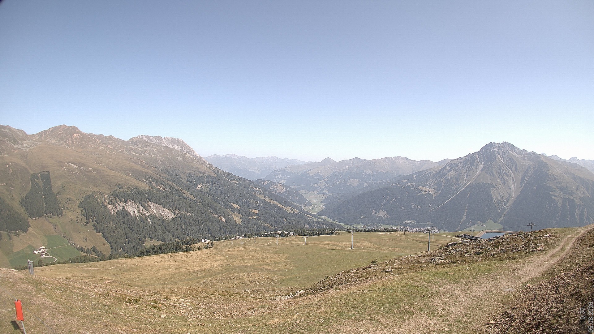 Archived image Webcam View Rojen Mountain, Vinschgau