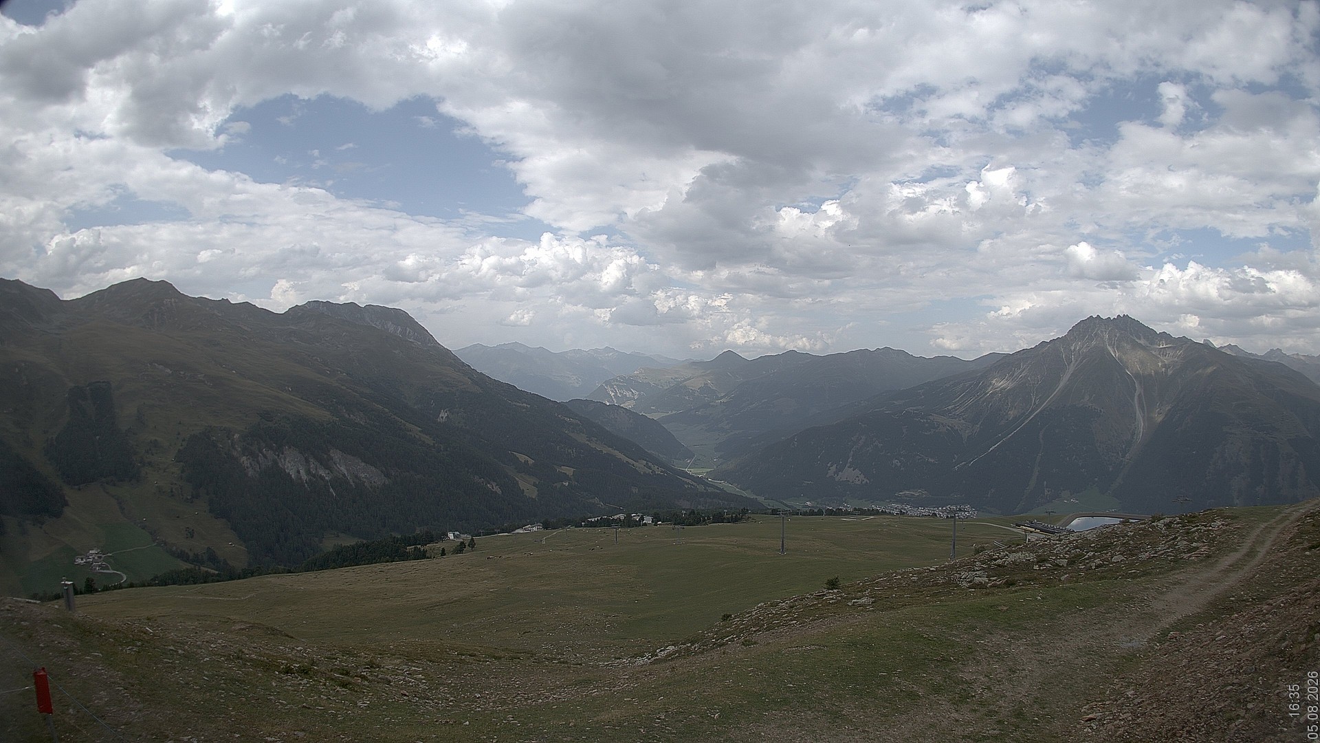 Archived image Webcam View Rojen Mountain, Vinschgau