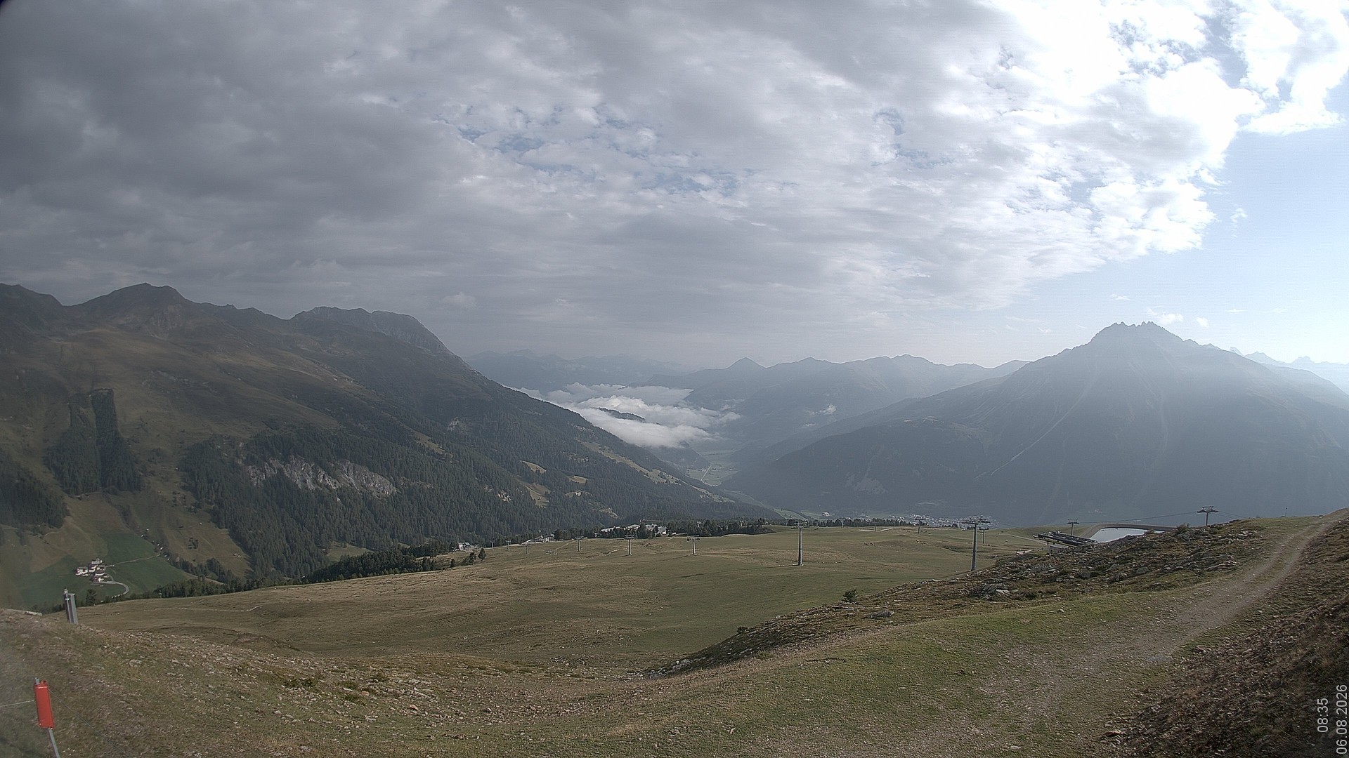 Archived image Webcam View Rojen Mountain, Vinschgau