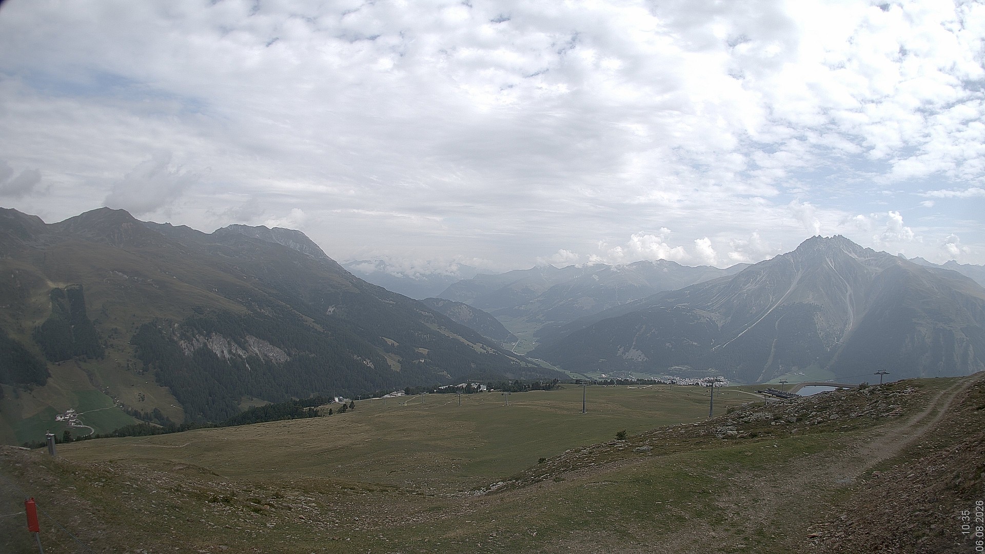 Archived image Webcam View Rojen Mountain, Vinschgau