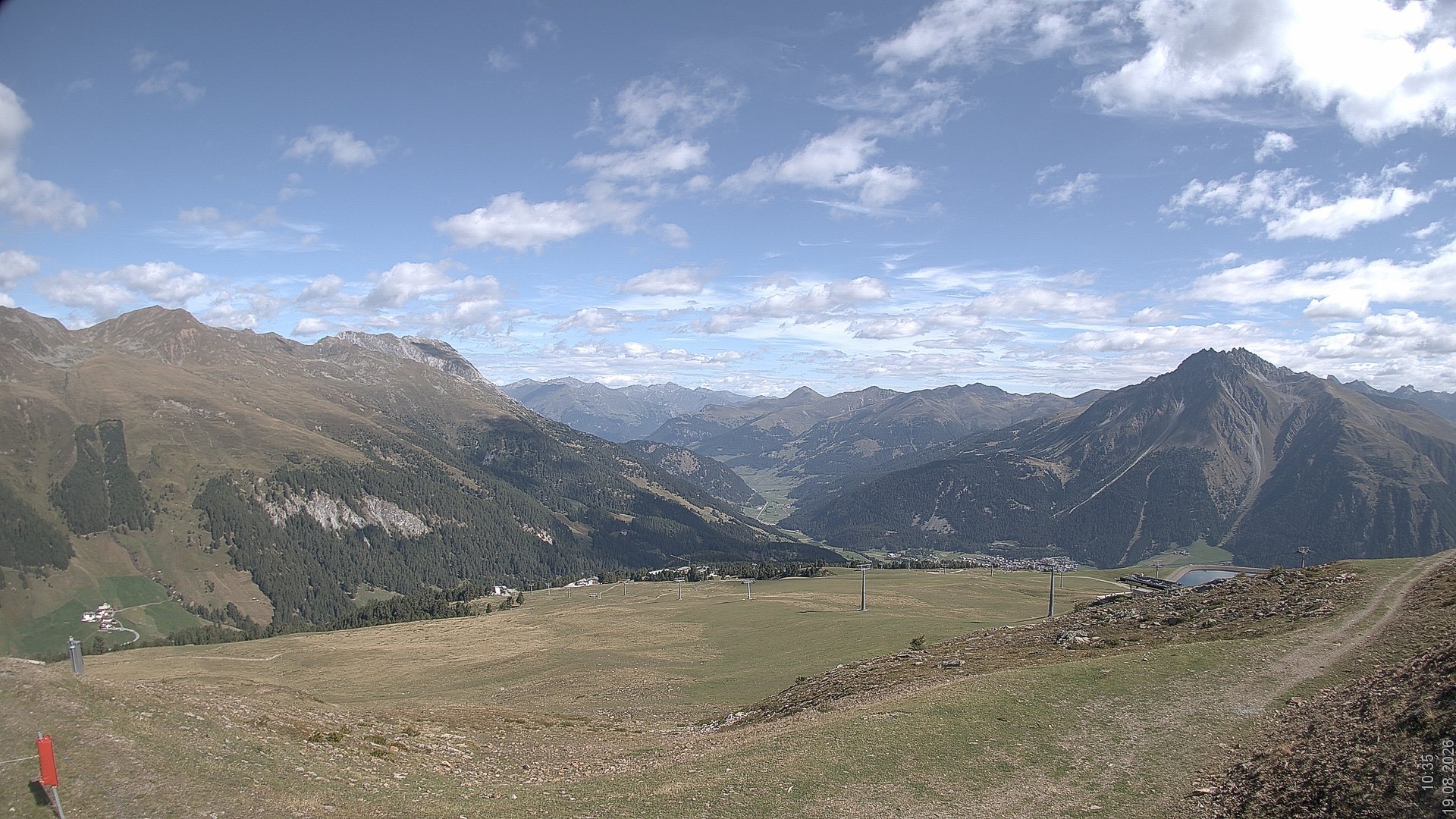Archived image Webcam View Rojen Mountain, Vinschgau