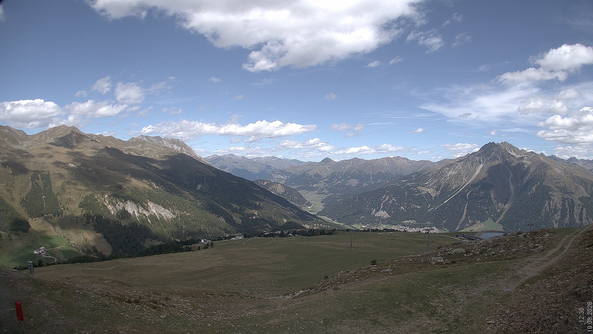 Archived image Webcam View Rojen Mountain, Vinschgau