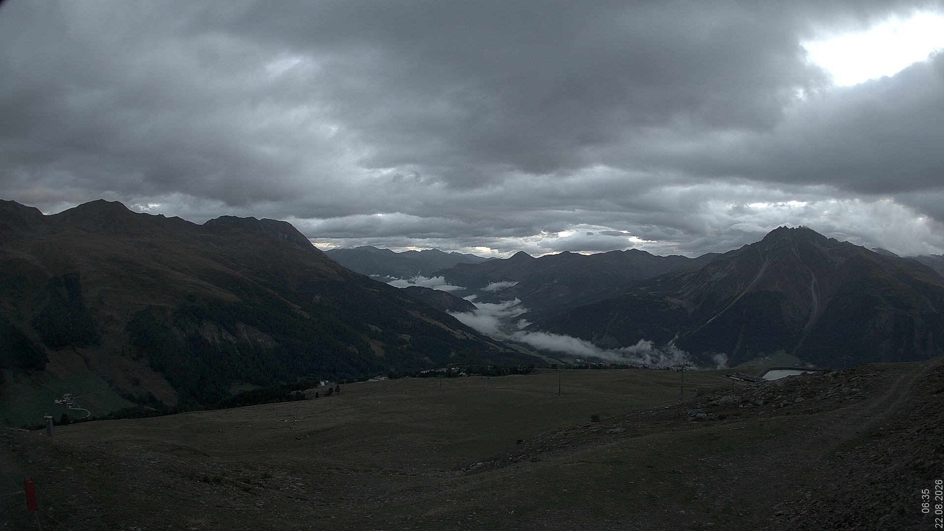 Archived image Webcam View Rojen Mountain, Vinschgau