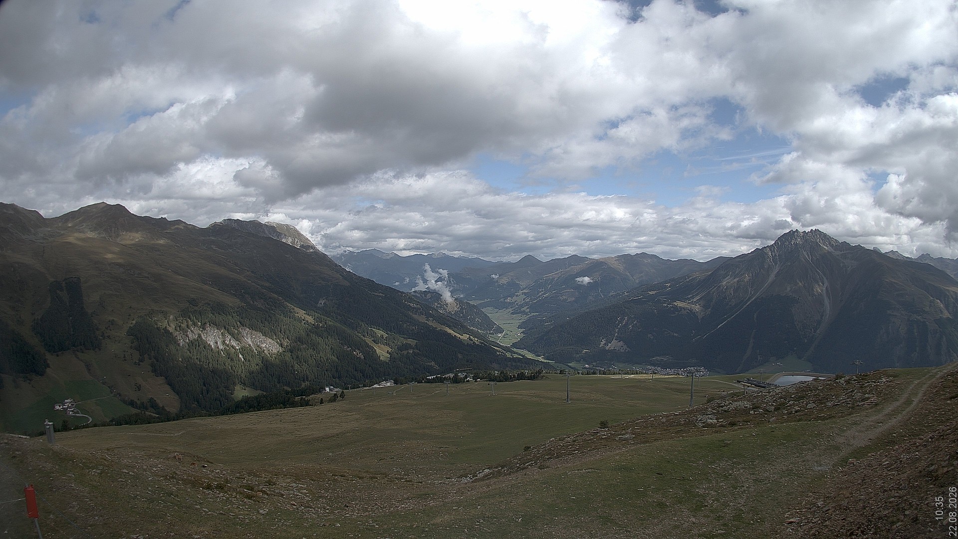 Archived image Webcam View Rojen Mountain, Vinschgau