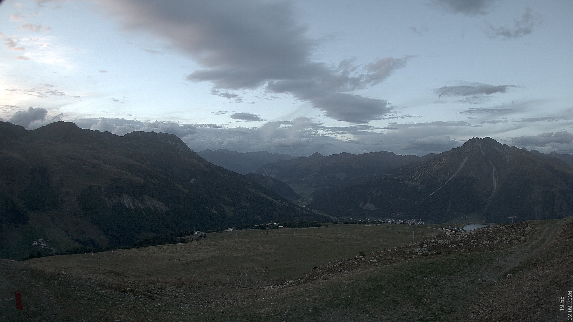 Archived image Webcam View Rojen Mountain, Vinschgau