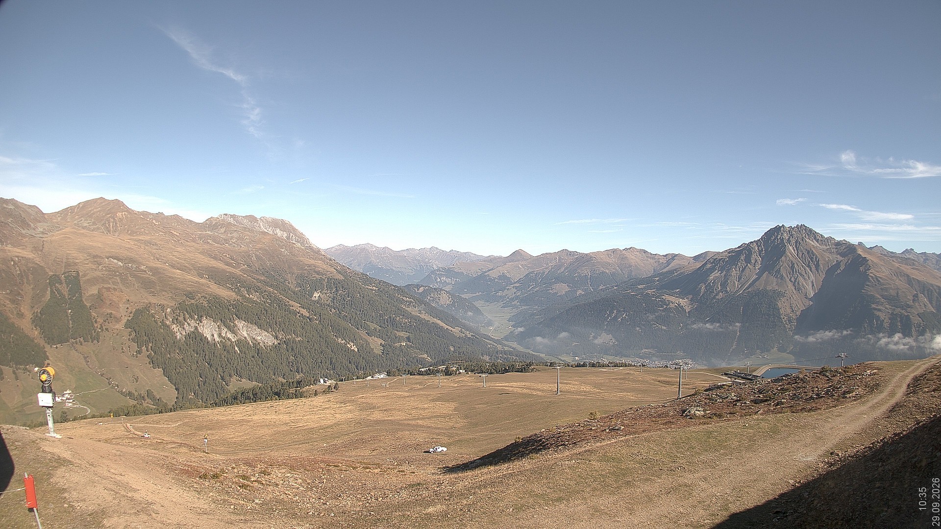 Archived image Webcam View Rojen Mountain, Vinschgau