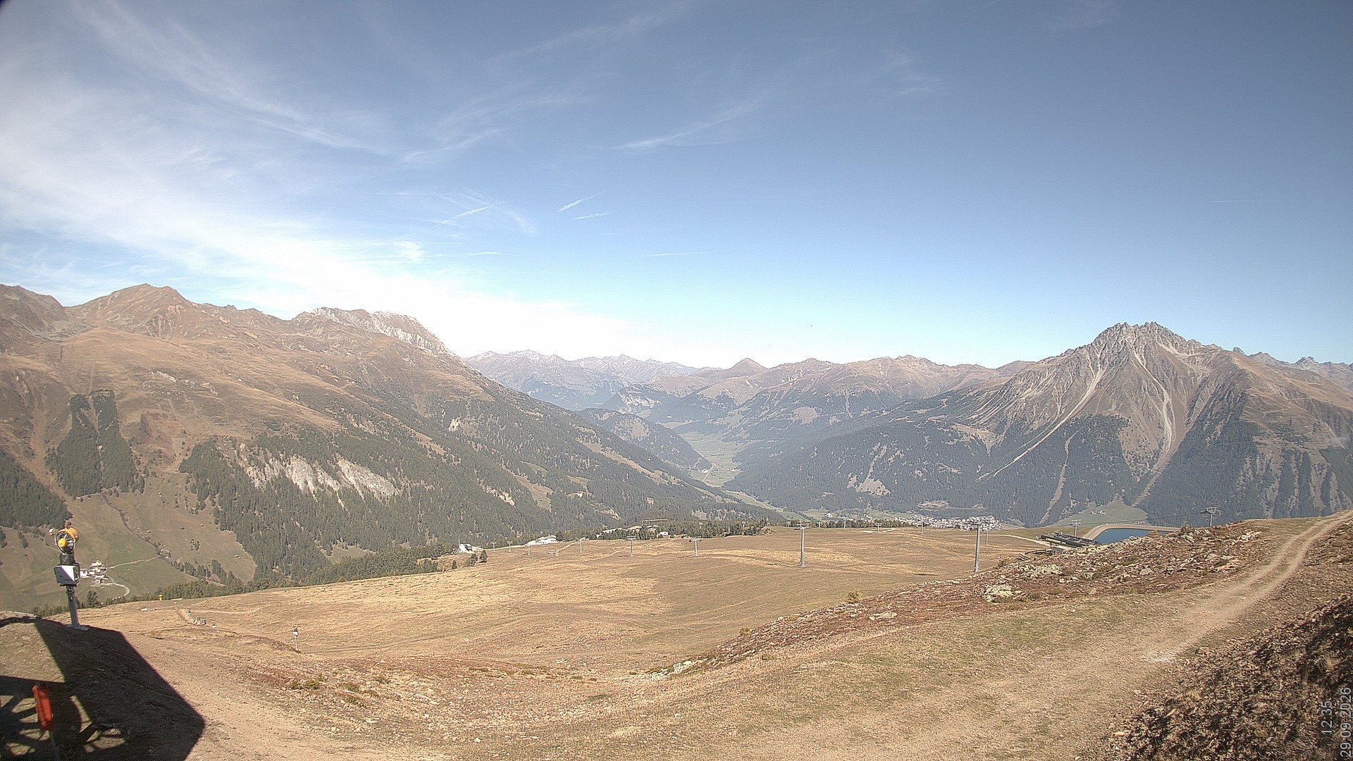 Archived image Webcam View Rojen Mountain, Vinschgau
