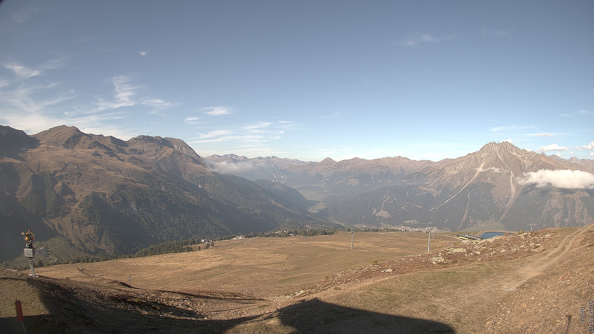 Archived image Webcam View Rojen Mountain, Vinschgau