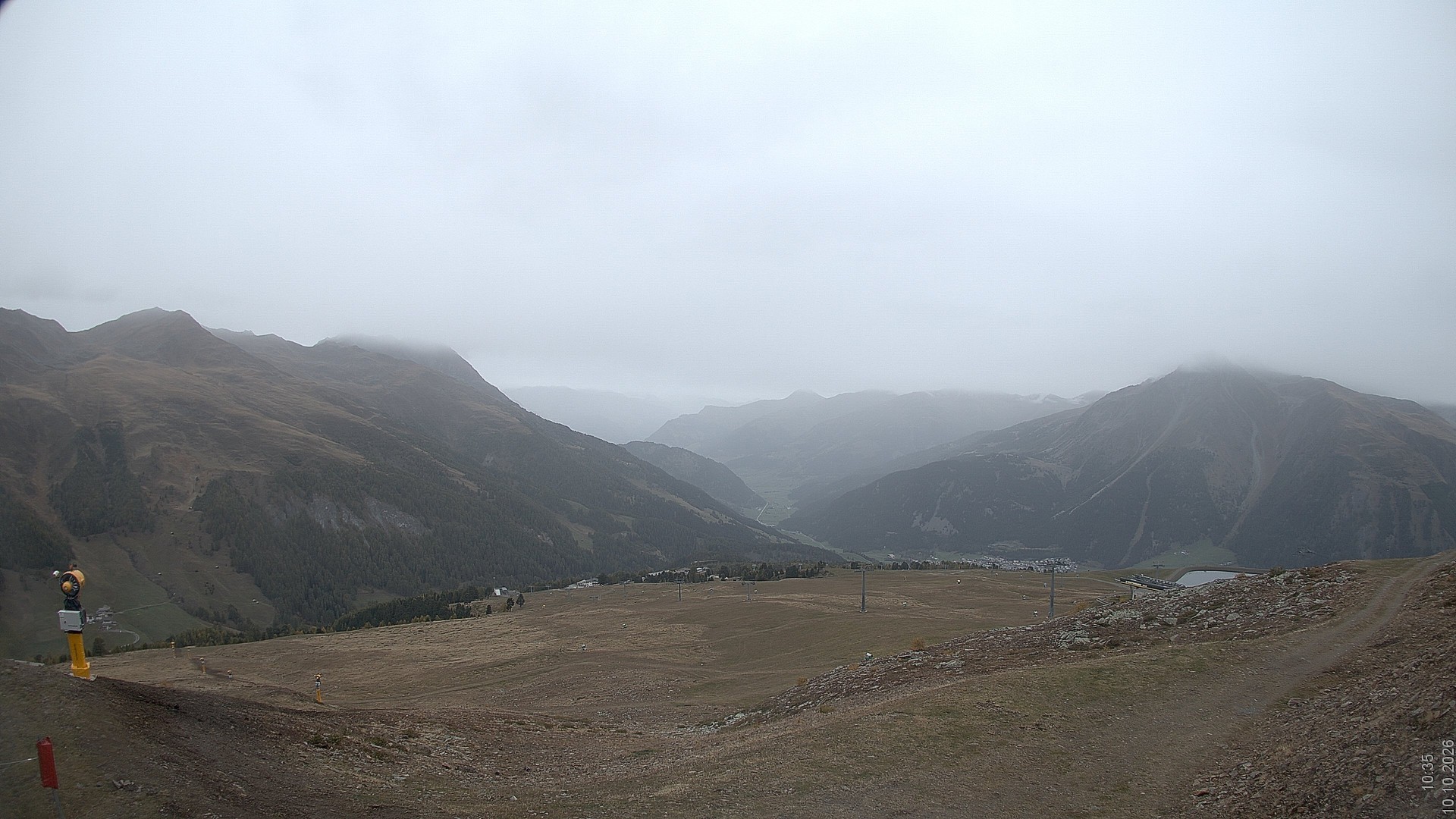 Archived image Webcam View Rojen Mountain, Vinschgau