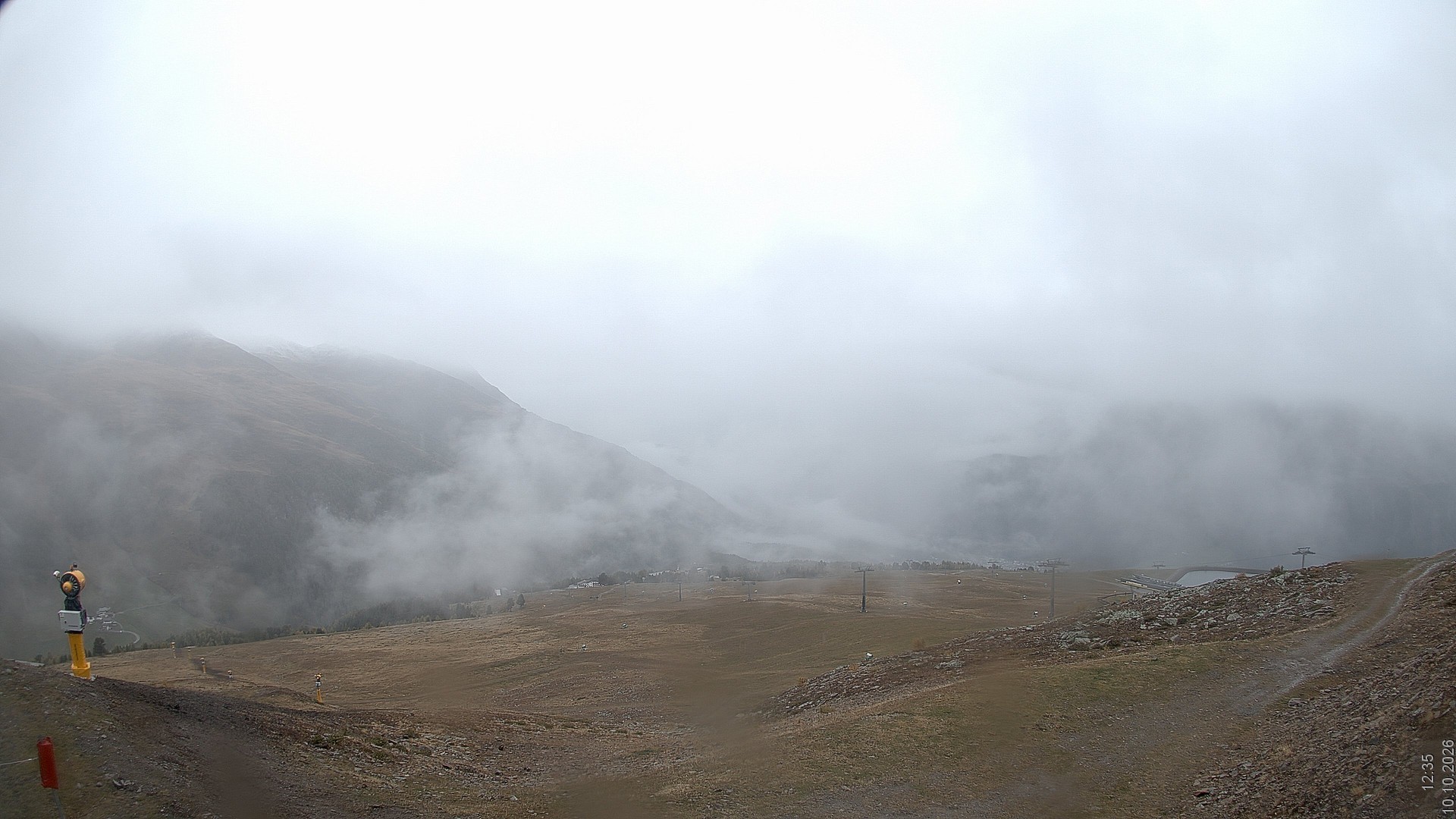Archived image Webcam View Rojen Mountain, Vinschgau