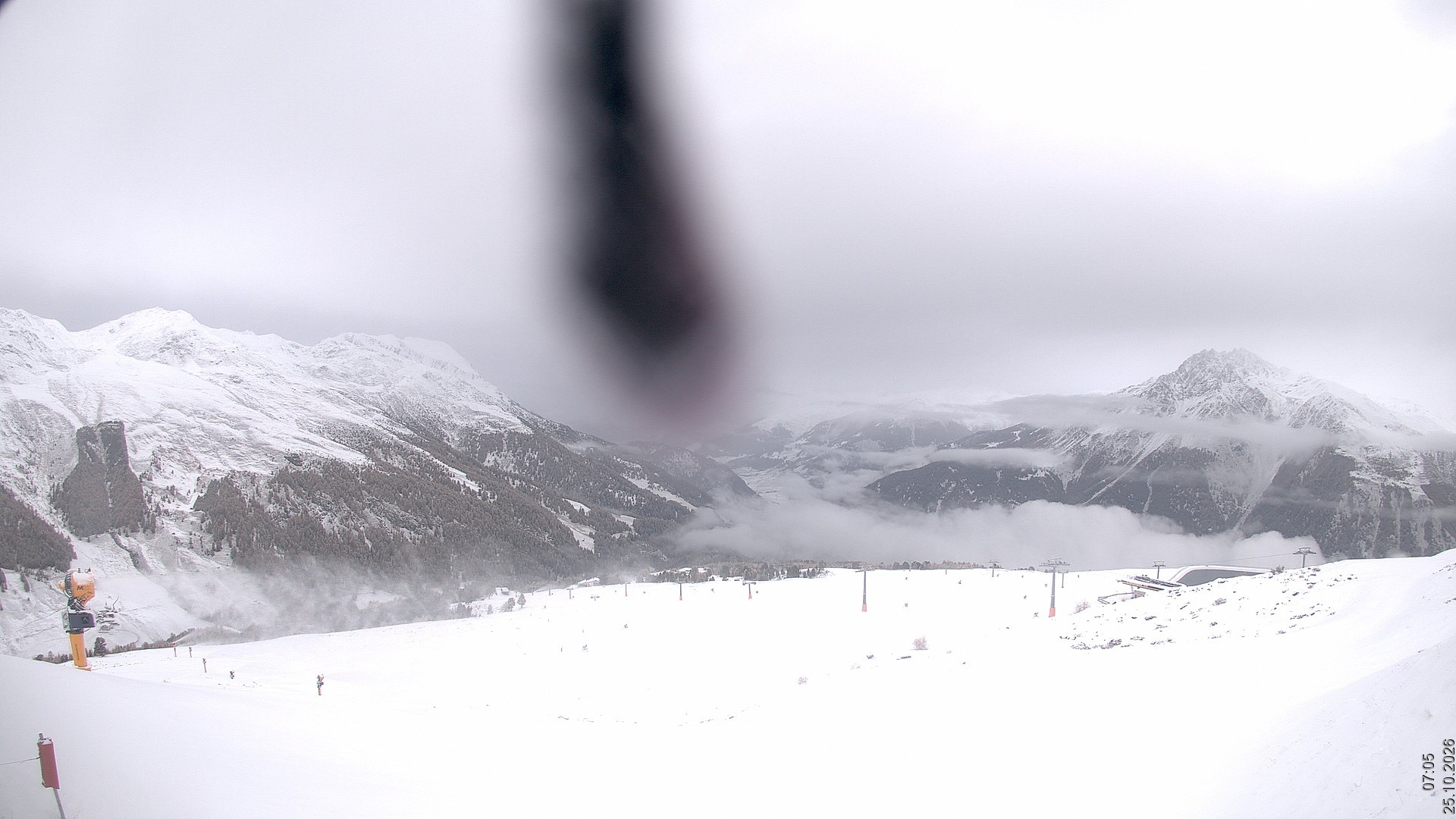 Archived image Webcam View Rojen Mountain, Vinschgau