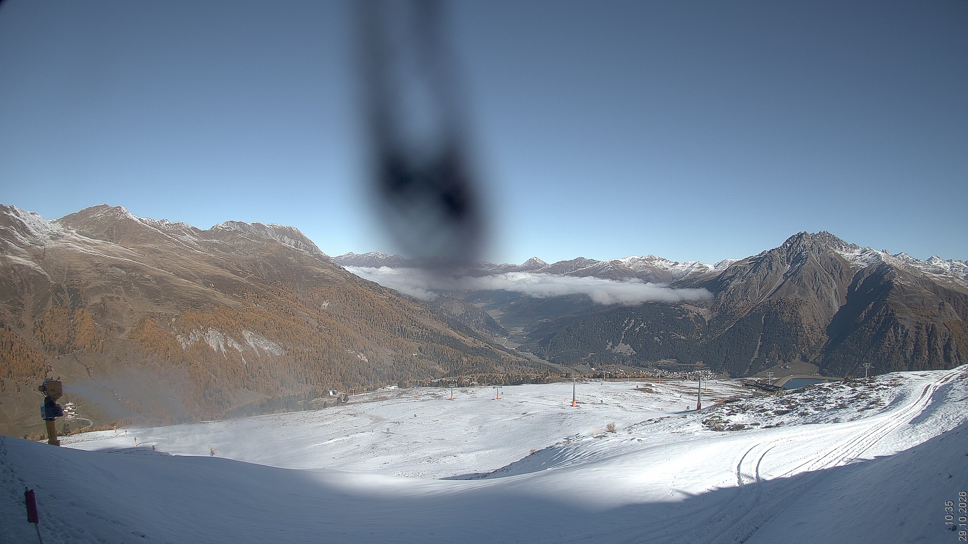 Archived image Webcam View Rojen Mountain, Vinschgau