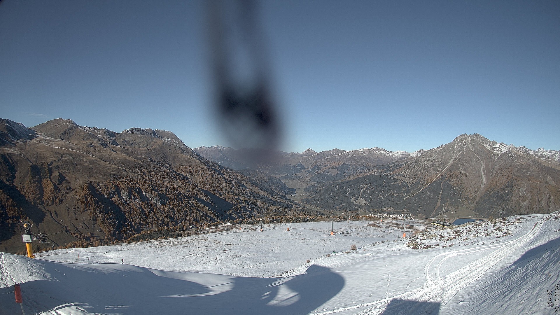 Archived image Webcam View Rojen Mountain, Vinschgau