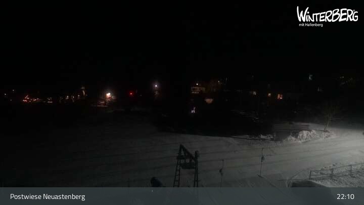 Archived image Webcam Neuastenberg Village and Slopes